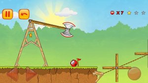 Несносный Красный Шар в Поисках Звезд Red Ball 3