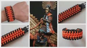 Браслет из паракорда Toyotomi Hideyoshi Серия ВЕЛИКИЕ САМУРАИ ЯПОНИИ_270p_360p