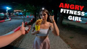 ФИТНЕС КРАСОТКА ГОНИТСЯ ЗА МНОЙ \ ПОБЕГ ОТ ПЕРВОГО ЛИЦА