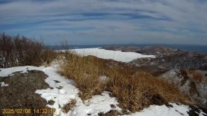 Поход на гору в п. Славянка. вершина сопки. скалы