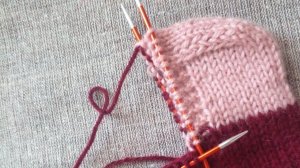 Как связать "бабушкину" пятку