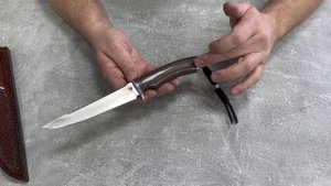 Нож Рыбак из Bohler M398, рукоять текстолит