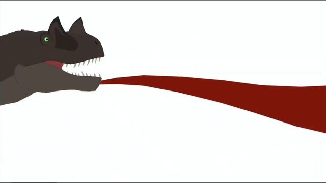 Цератозавр против Карнотавра Ceratosaurus vs Carnotaurus animation