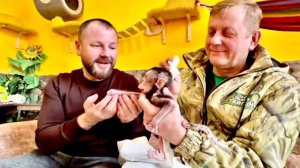 МАЛЕНЬКАЯ ПРЕЛЕСТЬ! Посмотрите как тянется маленькая Анфиса к Олегу Зубкову и доктору Василию!