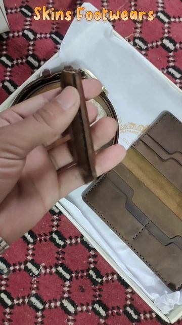 Handmade Genuine leather Wallets And Belt смотреть онлайн