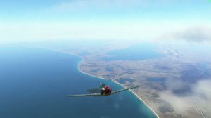 Ла-5 Фн Бой с евро парой пилотов на Bf 109 G-6 и  Fw 190 A-5