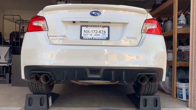 2015 - 2020 Subaru WRX Beluga Racing muffler delete смотреть онлайн