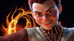 Я Роллан. Легенда. Злой дух огня. Музыка от Нейросети.