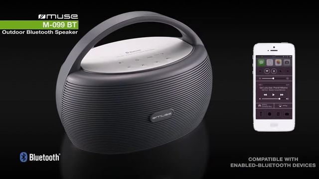 M 900 BT PORTABLE BLUETOOTH SPEAKER смотреть онлайн