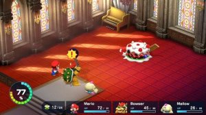 Марио прыгает на торте