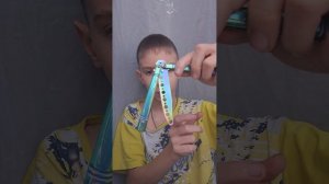 ТОП 2 трюка с ножом бабочка 🔪✂️