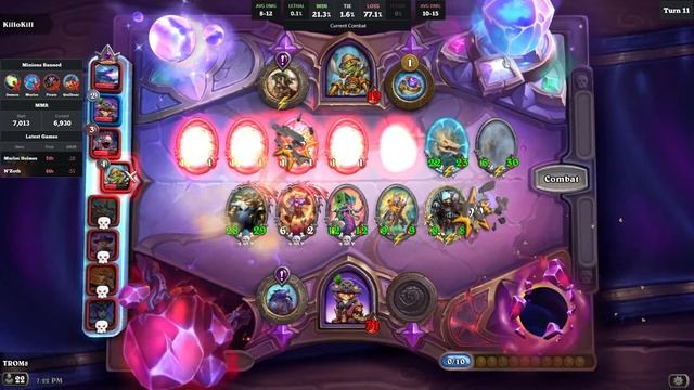 If i don't win today, I will sleep outside! #hearthstone #battlegrounds смотреть онлайн