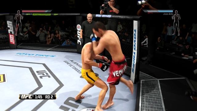 EA Sports UFC - Bruce Lee VS Jose Aldo (Professional Difficulty) | CenterStrain01 смотреть онлайн