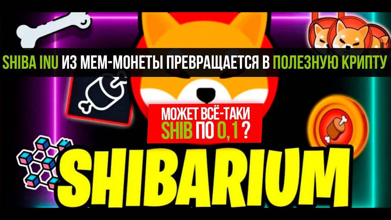 SHIBA INU ИЗ МЕМ-МОНЕТЫ ПРЕВРАЩАЕТСЯ В ПОЛЕЗНУЮ КРИПТУ! Блокчейн SHIBARIUM скоро запустится. смотреть онлайн