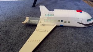 How to make a Lego Beluga Airbus plane