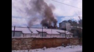 Пожар на элеваторе