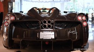NEW! Pagani Huayra Roadster - Black Mamba - Walk Around and Drive!