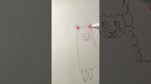 |РИСОВАНИЕ ДЛЯ НАЧИНАЮЩИХ|РИСУЕМ ЛАМУ
