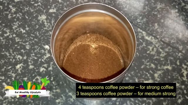 Sai Healthy Lifestyle | Filter Coffee | Coffee | South Indian Filter Coffee смотреть онлайн