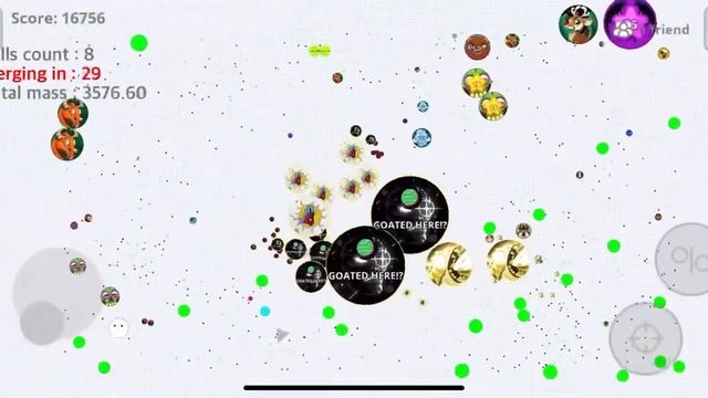 I’m watching you. (Agar.io Mobile) смотреть онлайн
