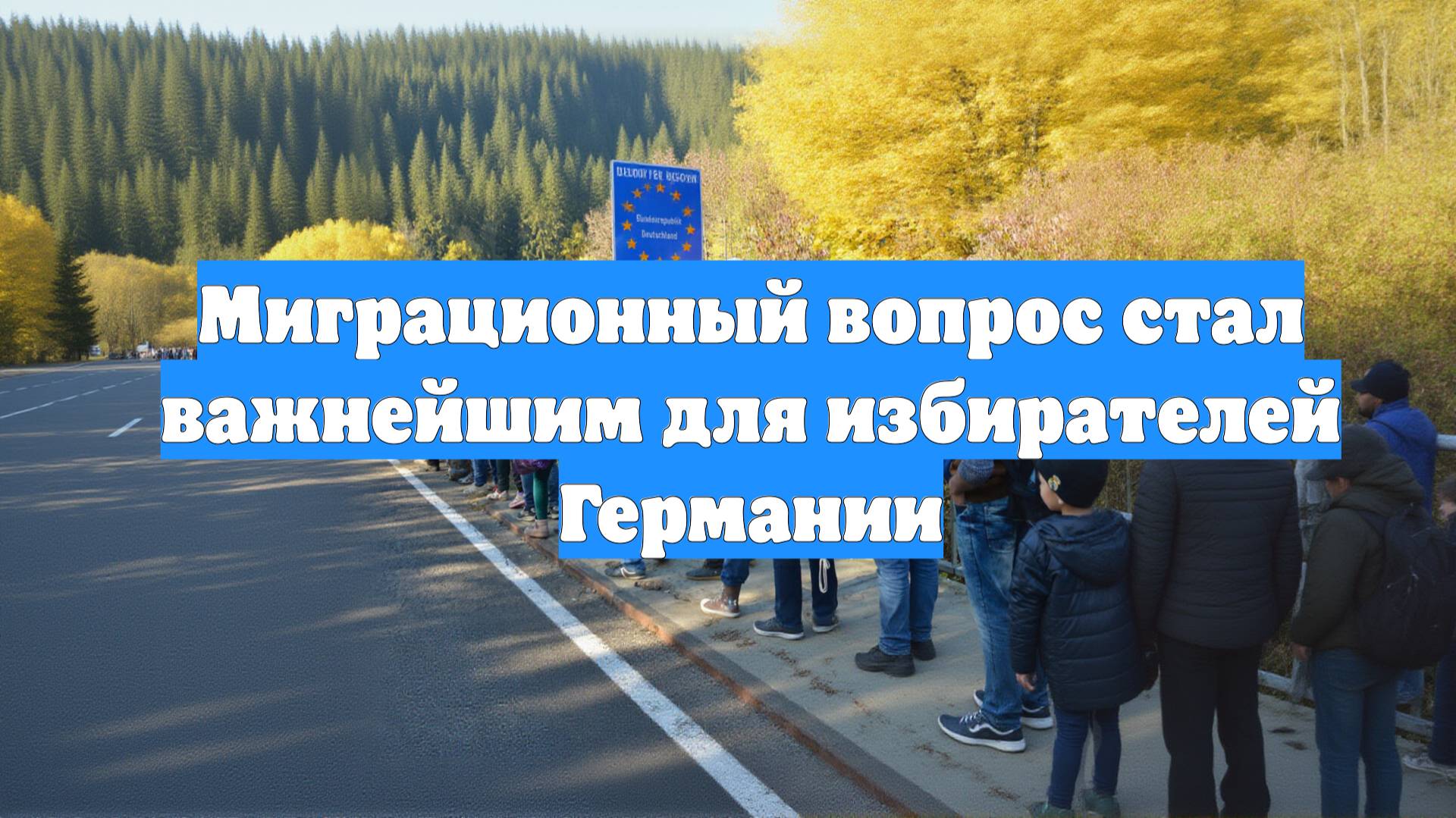 Миграционный вопрос стал важнейшим для избирателей Германии
