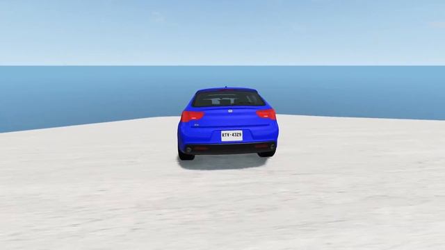 GIANT & SMALL CARS vs GIANT SHARK MEGALODON / BeamNG Drive Game смотреть онлайн