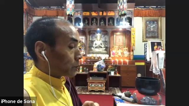 Prática de Sangye Menla com Lama Sonam (10/12/2020) смотреть онлайн