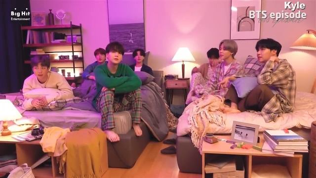 Озвучка by Kyle СЪЁМКИ КЛИПА BTS  LIFE GOES ON_v720P