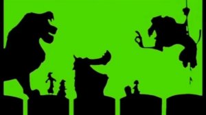 Timon and Pumbaa Rewind Green Screen (Russian)