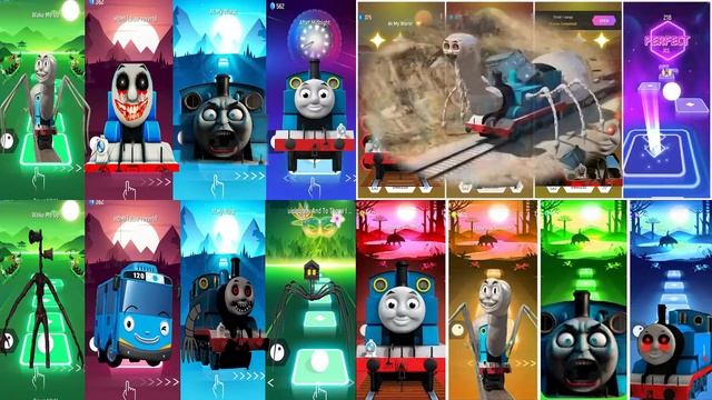 Team Thomas: Train Exe  Evil Thomas  Spider Thomas  Thomas TheTrain