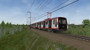 Обкатываем метропоезд 81-775 "Москва 2020" в Openrails