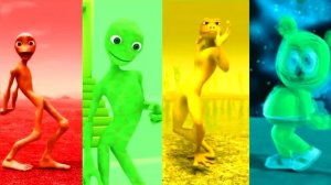 Color dance challenge dame tu cosita vs palita vs el tiger - me kemaste vs  alien green , gummy bea