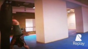 Работа на мешке бокс