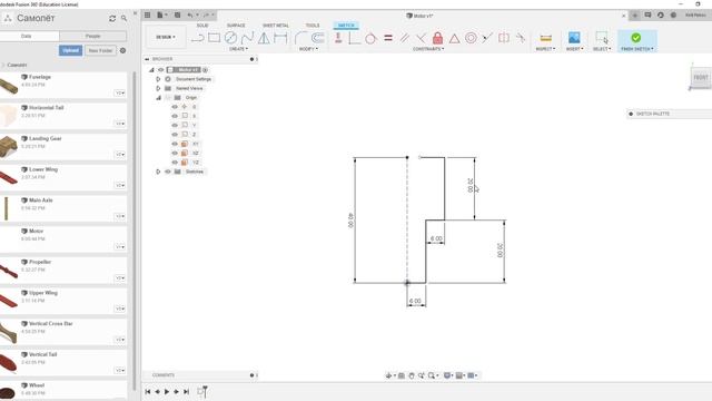 AEROPLANE Part 11 - Motor | Fusion 360 Moscow Polytech | Московский Политех