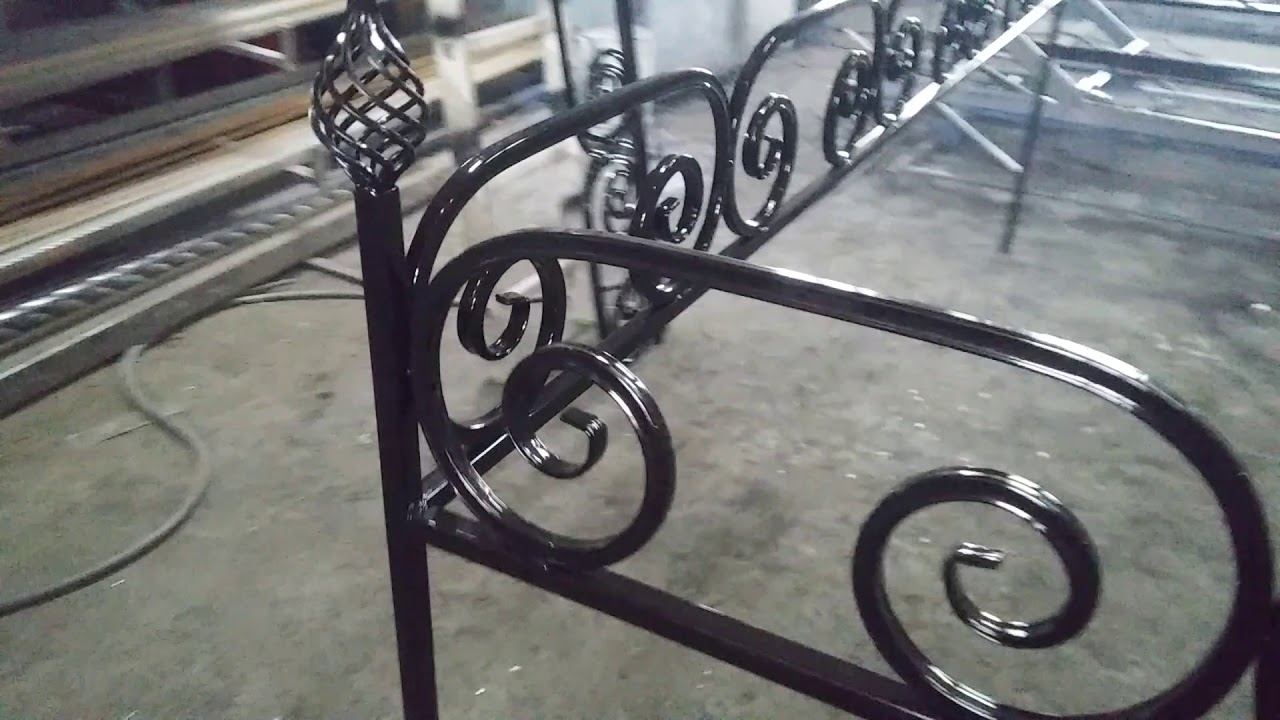 Оградка не высокая Холодная ковка смотреть онлайн