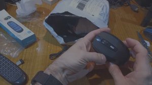 Объединёнка с Али: Сенсорный свет (на кухню) + Аэро мышь с клавиатурой, беспроводная мышь + носки