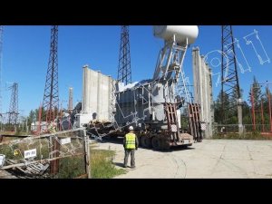 Такелажные работы Такелаж двух трансформаторов общим весом 280 тонн