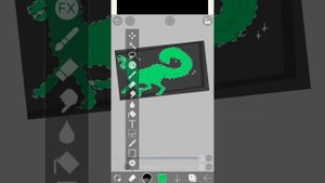 Урок по покраске лайна в Ibis Paint'е.