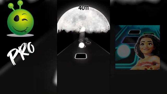 Tiles Neon Jump How Far I'll Go Moana Noob VS Pro VS God смотреть онлайн