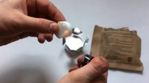 Разогреватель портативный из ИРП,( индивидуальный рацион питания).Инструкция по использованию.
