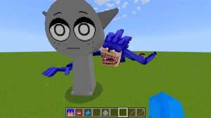 Спрунки и Соник в Майнкрафт | Sprunki and Sonic in Minecraft