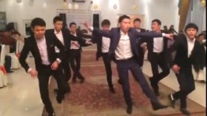 Флешмоб на свадьбе (Мерке)