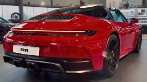 Новый Porsche 911 Targa 4 GTS 2025 года — интерьер и экстерьер в деталях