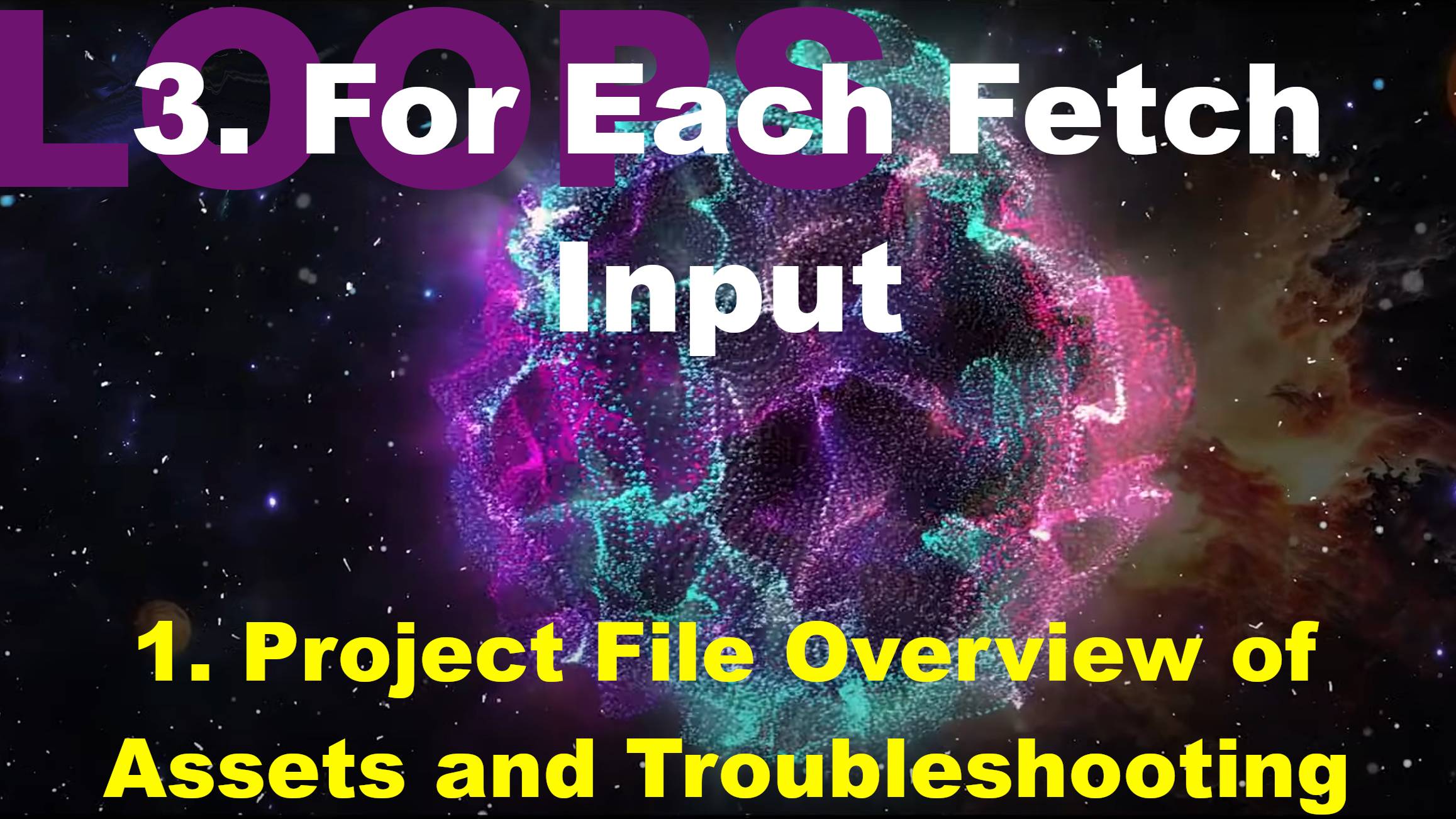 3.1. Project File Overview of Assets and Troubleshooting