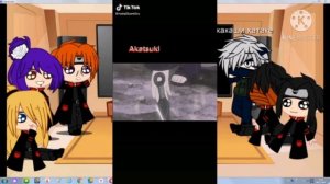 ||РЕАКЦИЯ АКАЦУКИ И КАКАШИ НА ТТ(ТИК ТОК)|| НАРУТО ||Gacha Clab || Ч.О. ||