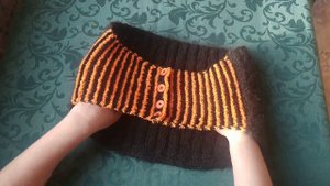 Пояс из собачьей шерсти