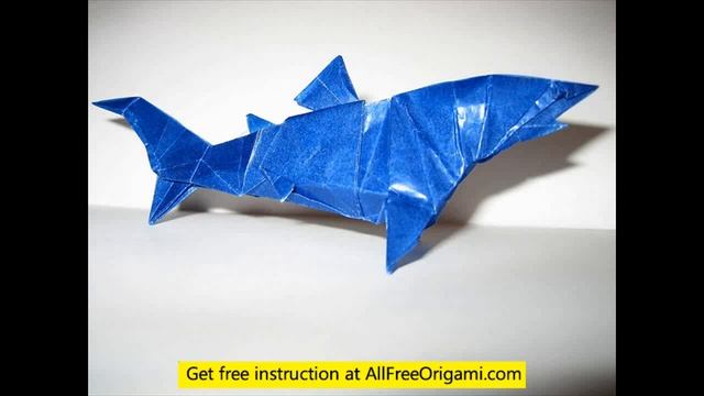 origami shark 3d смотреть онлайн