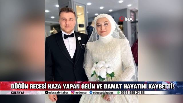 DÜĞÜN GECESİ KAZA YAPAN GELİN VE DAMAT HAYATINI KAYBETTİ! смотреть онлайн