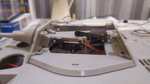 RC 1/16 VK 16.02 Leopard - Test turret elevation & trasverse, and gun recoil (1)