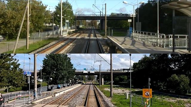 Таллин-Юлемисте 2012 против 2023 / Tallinn-Balti - Ülemiste stations and open line 2012 vs 2023